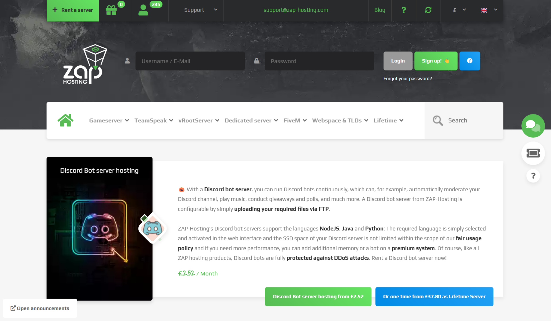 Bot Hsoting Top 5 Best Best Discord Bot Hosting Providers