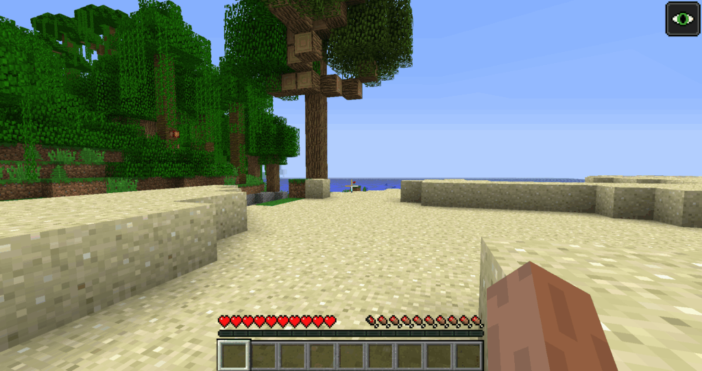 Minecraft In Game - First Person