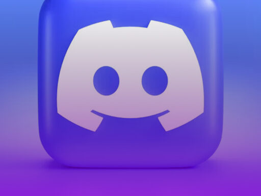 Discord logo in a block