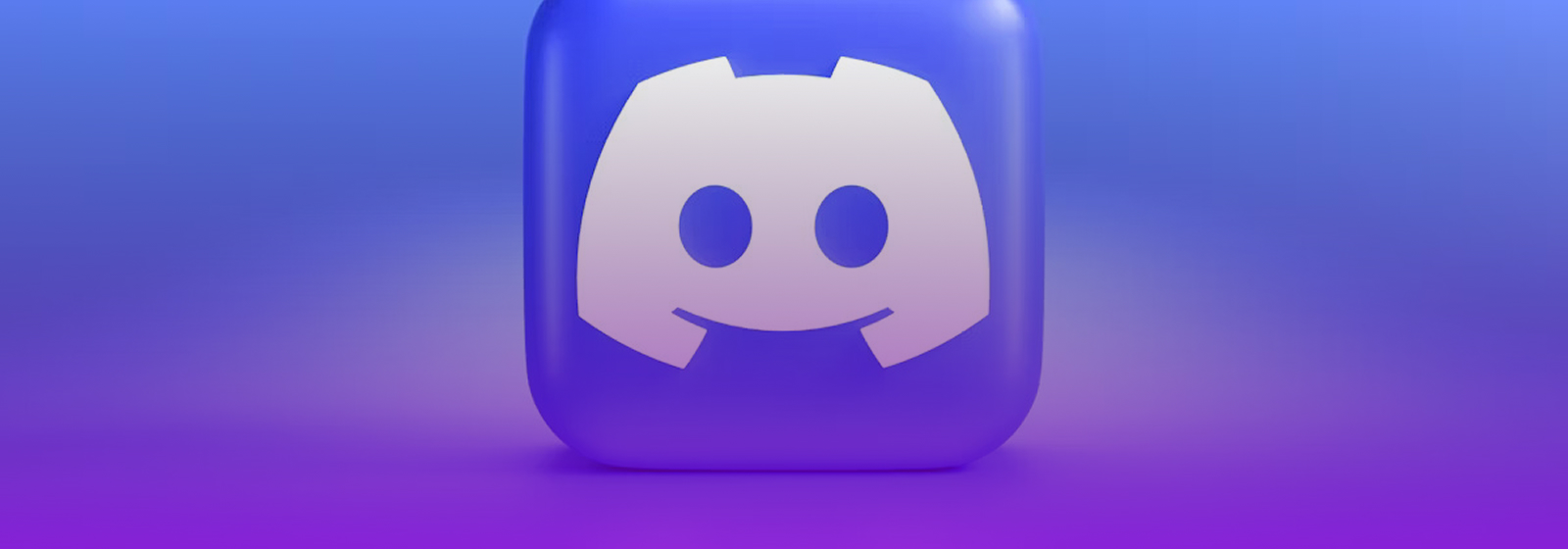 Discord logo in a block