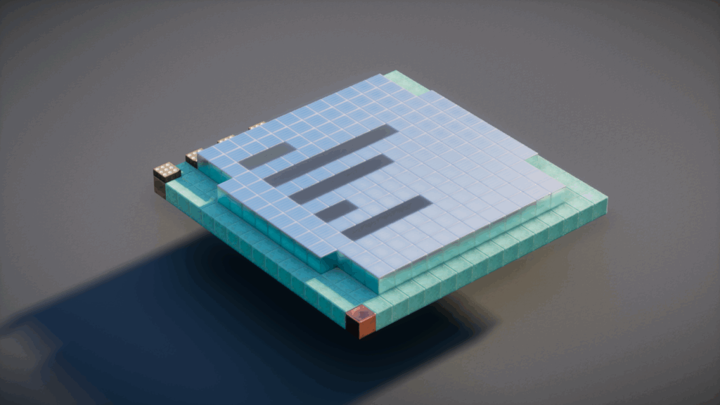 A visualization of CPU built in Minecraft
