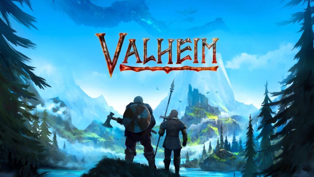 an imagine with valheim as  title