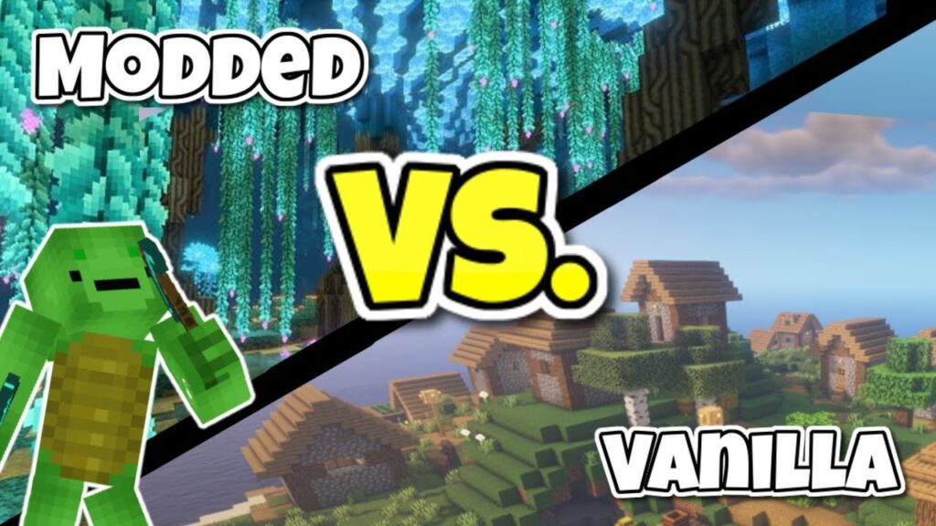 Minecraft Modded vs Vanilla