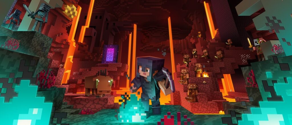Official Nether Update Promo Art
