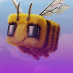 Minecraft bee banner
