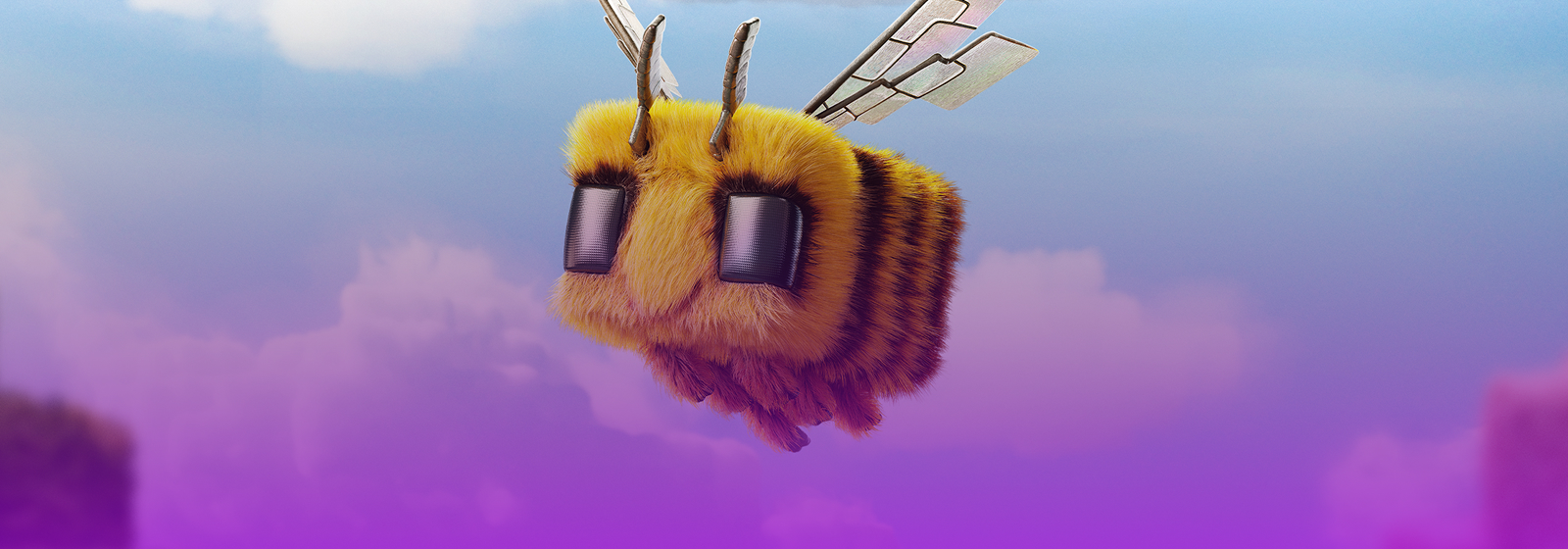Minecraft bee banner