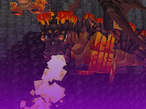 Minecraft dragon breathing fire