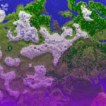 Minecraft seed map banner