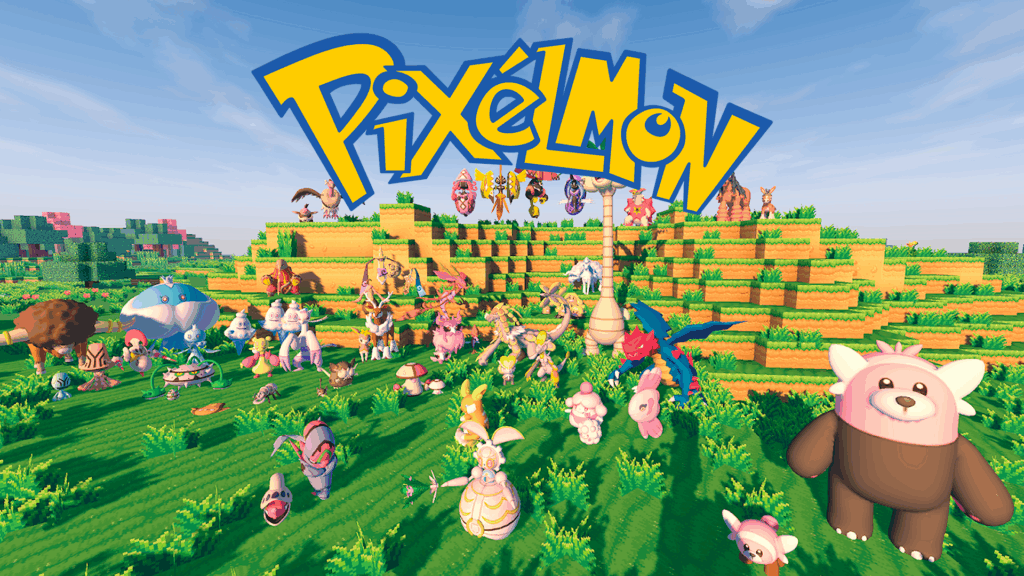 Cover picture of the Pixelmon modpack