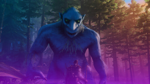 Valheim troll banner