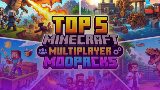 thumbnail for top 5 minecraft multiplayer modpacks
