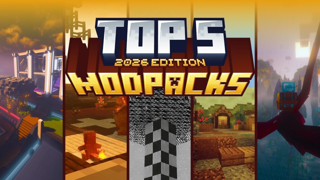 Top Minecraft modpacks 2026 thumbnail 