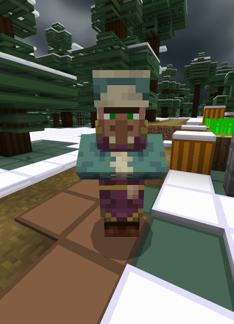 Minecraft cleric villager