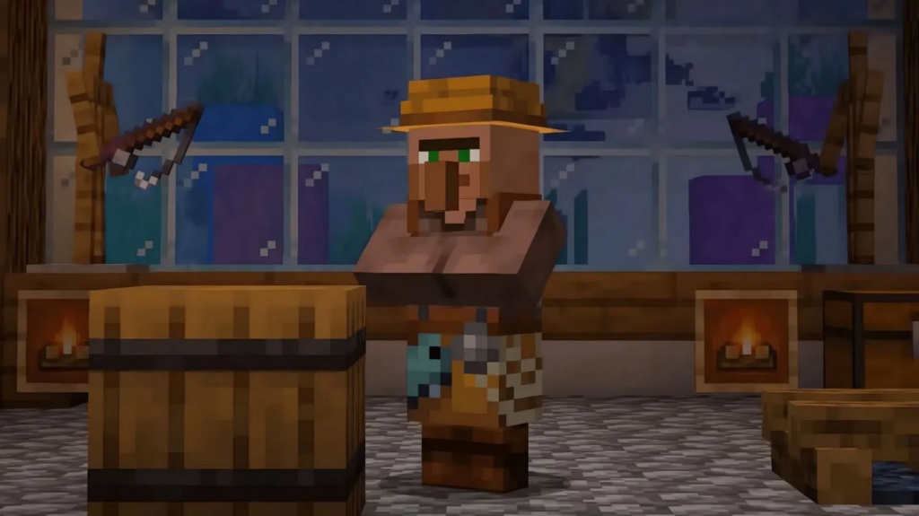 Minecraft fisherman villager