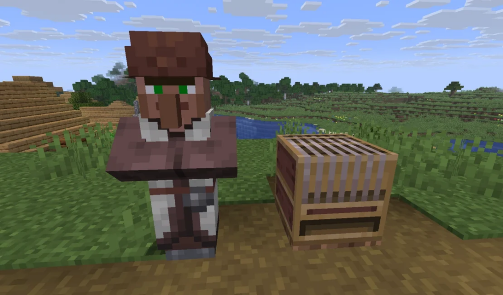 Minecraft shepherd villager