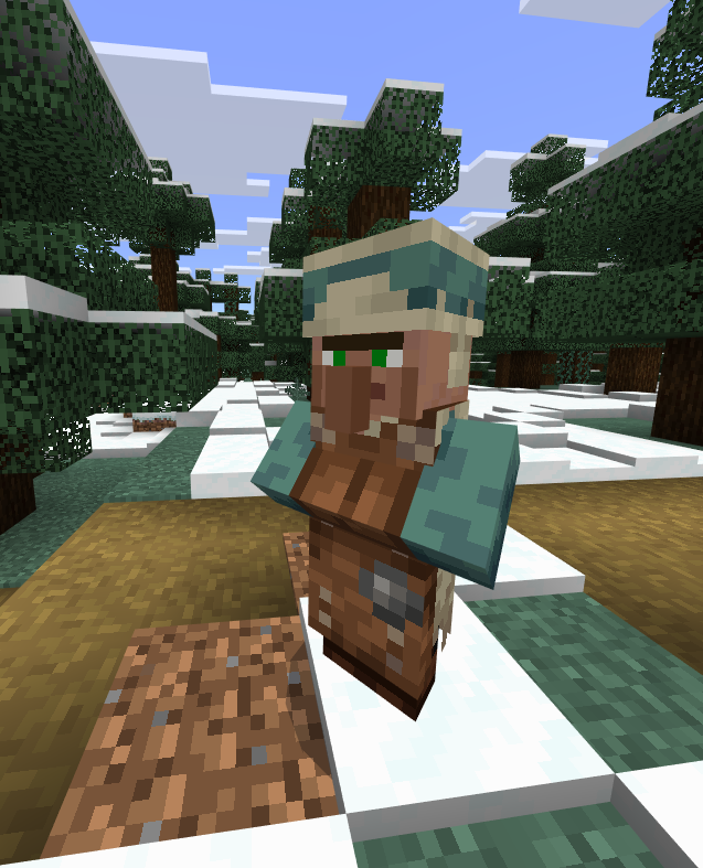 Minecraft leatherworker villager