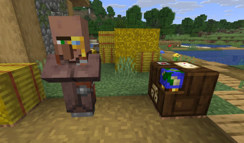 Minecraft cartographer villager