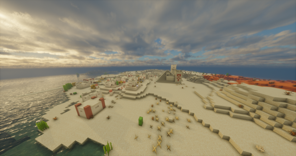 Desert Temple + Village