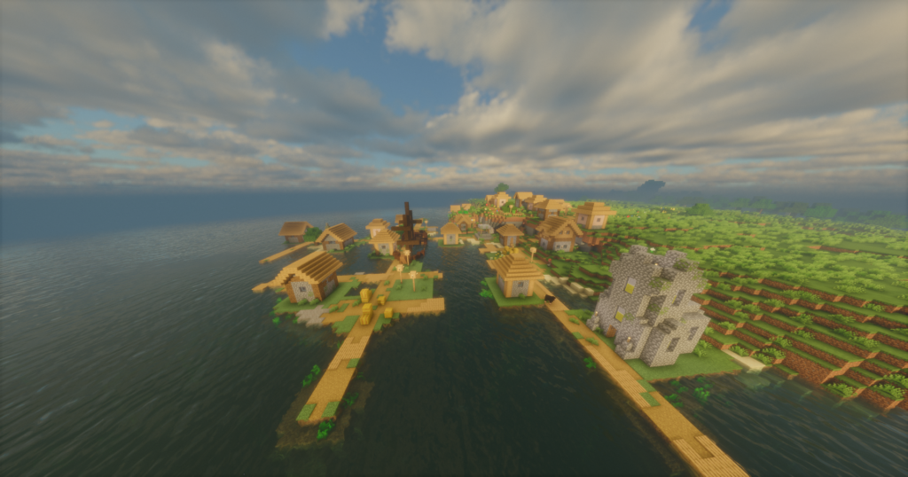 Seaside Village + Shipwreck