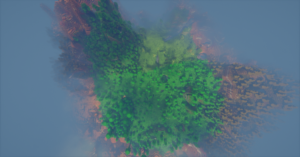 Mesa Surrounding Greenery