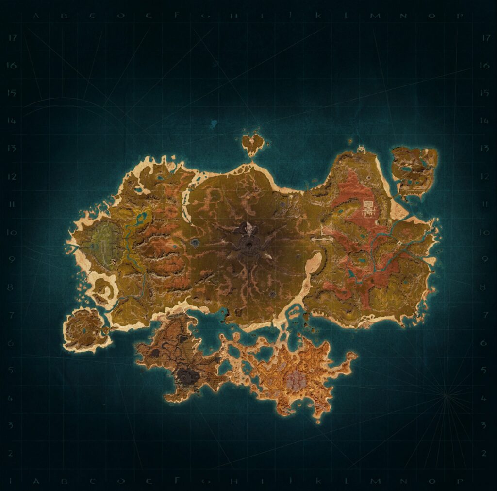 map 1 of conan