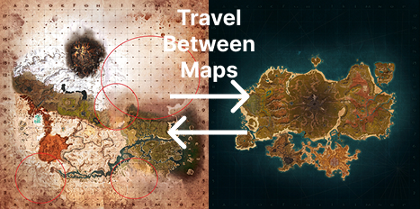 travel between maps conan exiles enhanced
