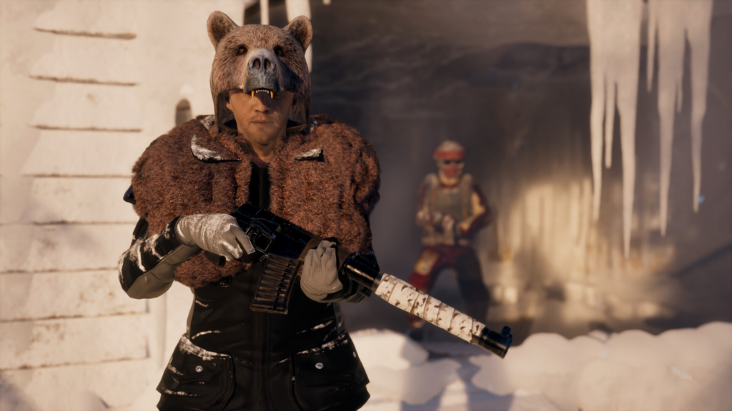 permafrost co-op players mode with 2 people standing 