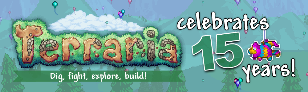 terraria 15 year anniversary