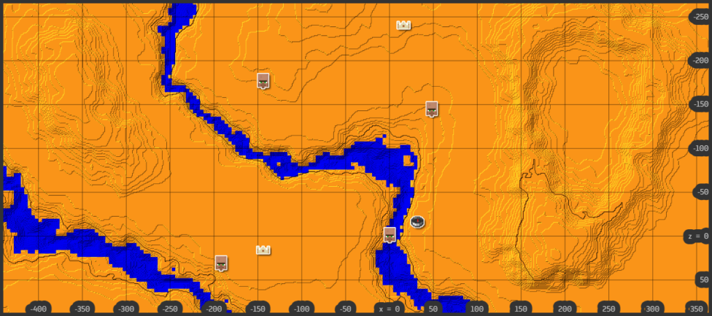 seed map of the first seed