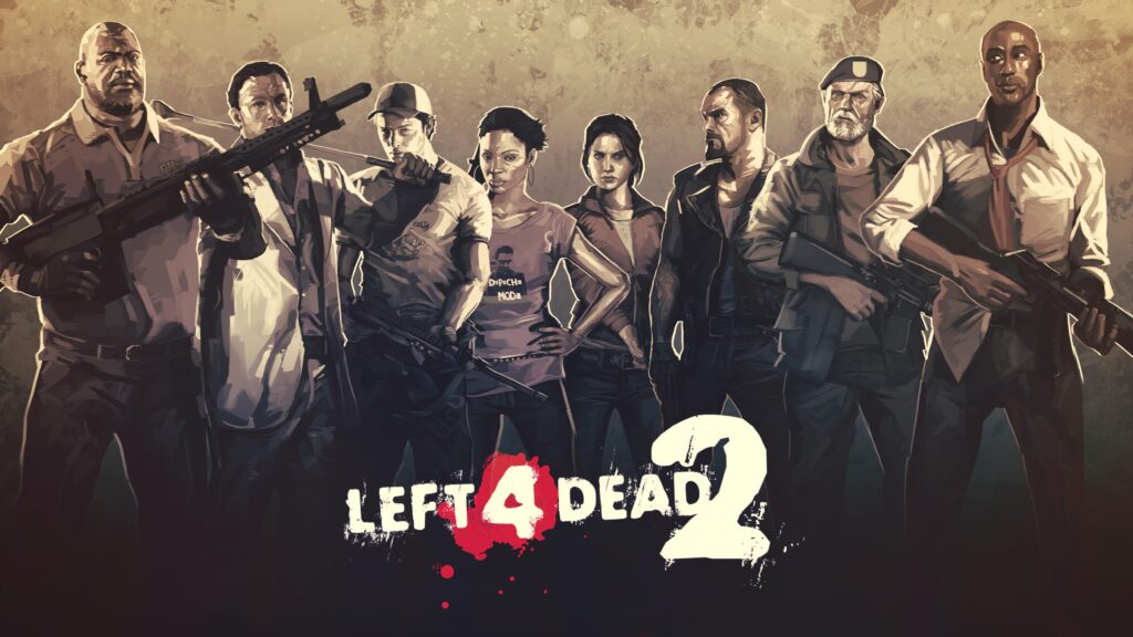 Left 4 dead 2 intro image with logo