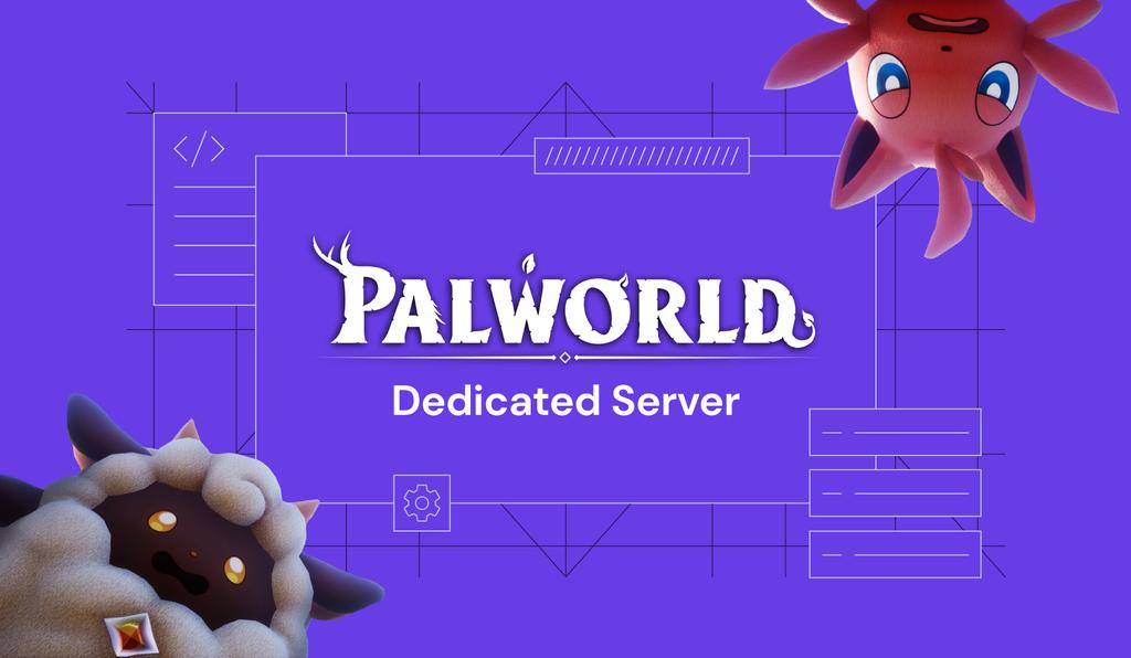 Palworld Dedicated Server with Purple Background