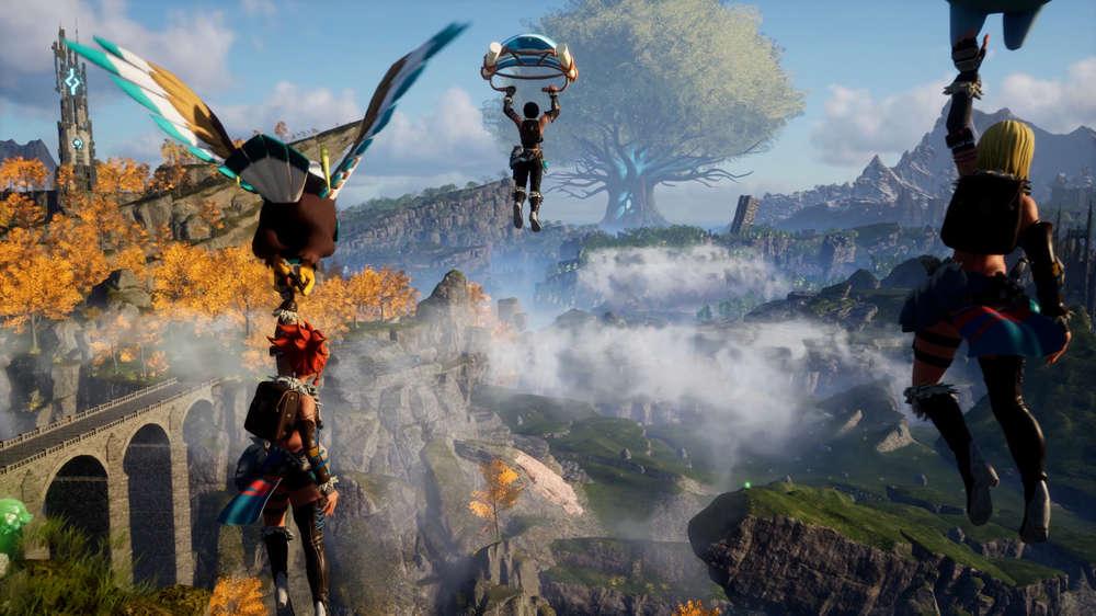 Palworld Players flying
