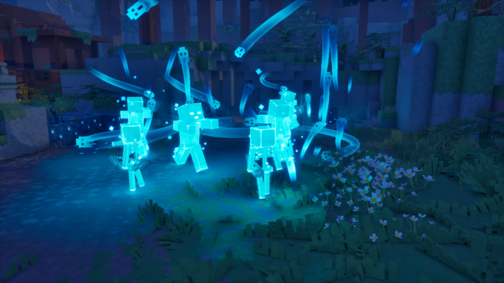 minecraft doungeons 2 glowing creatures