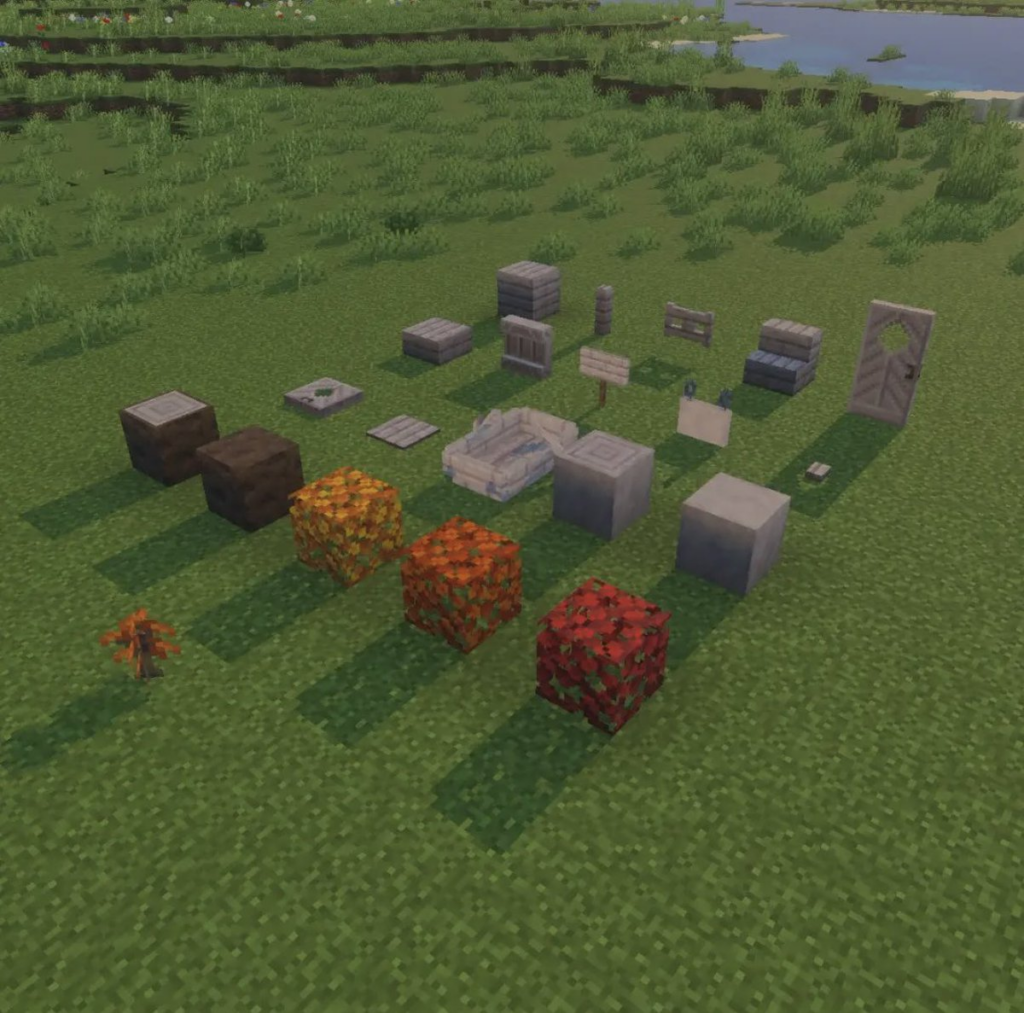poplar wood in minecraft preview
