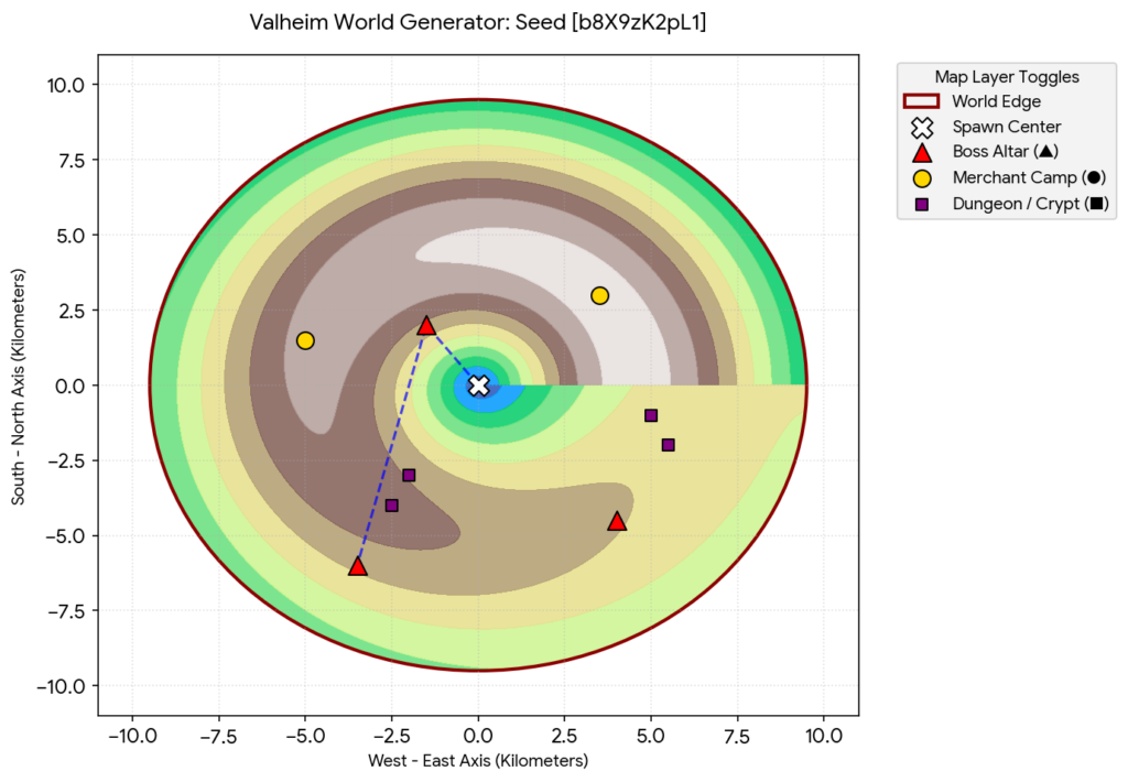 Interactive web seed map tool