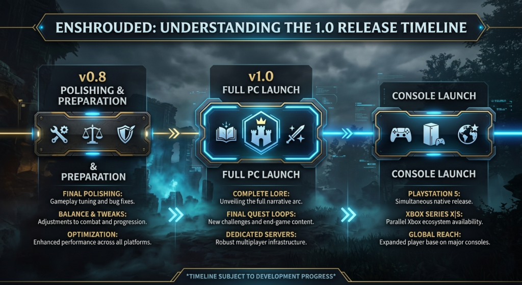 Enshrouded 1.0 Release Timeline