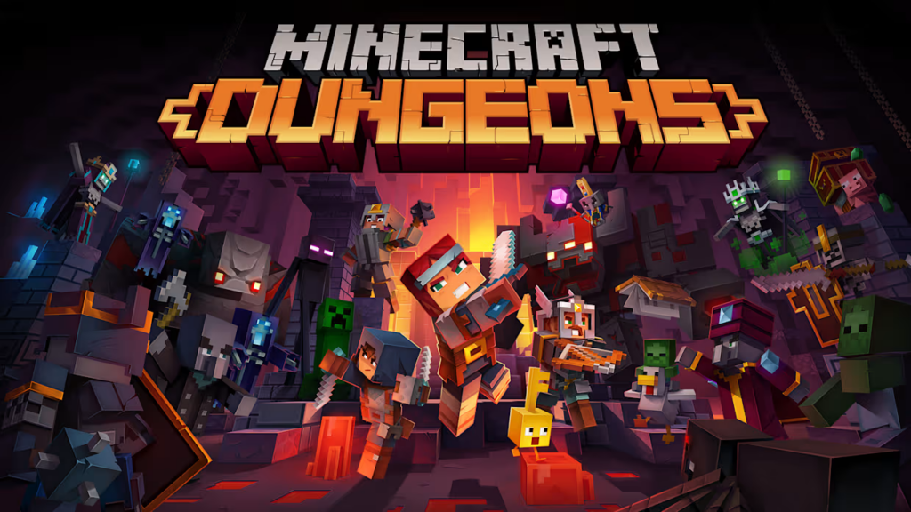 minecraft dungeons first game 