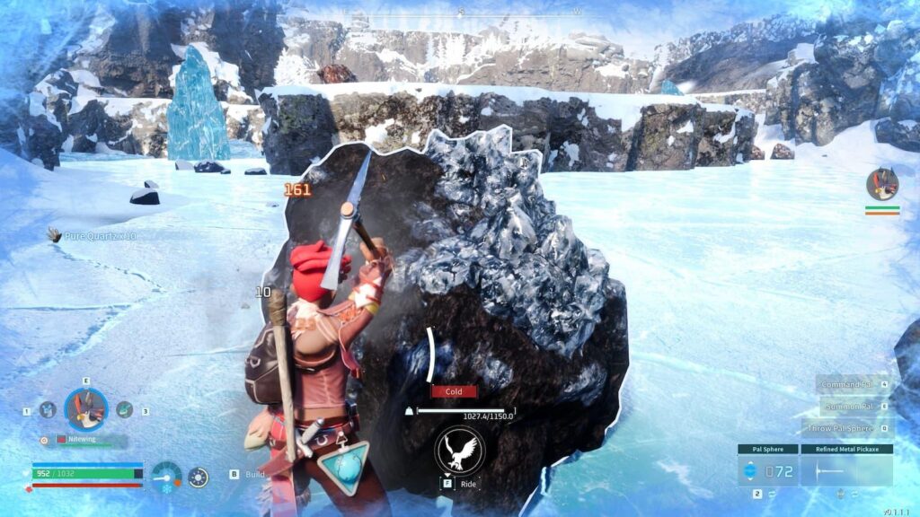 Palworld Astral Mountain area