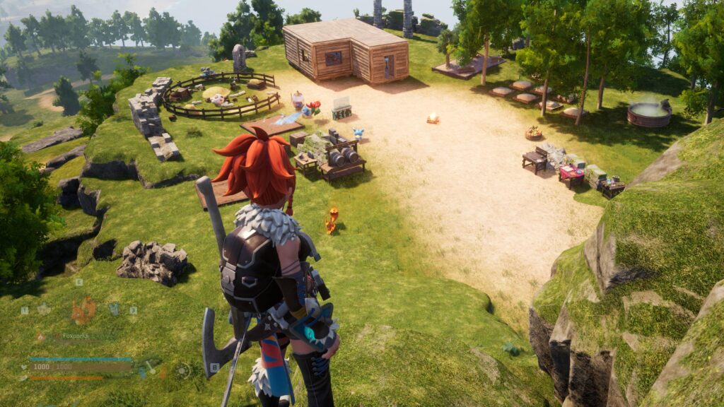 Palworld Player at Plateau Of Beginning