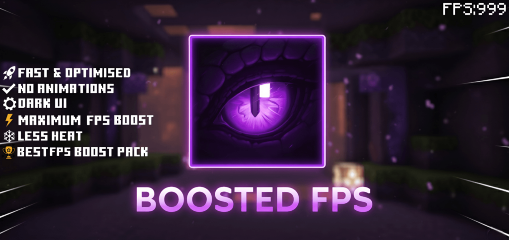 boosted fps texture pack bedrock