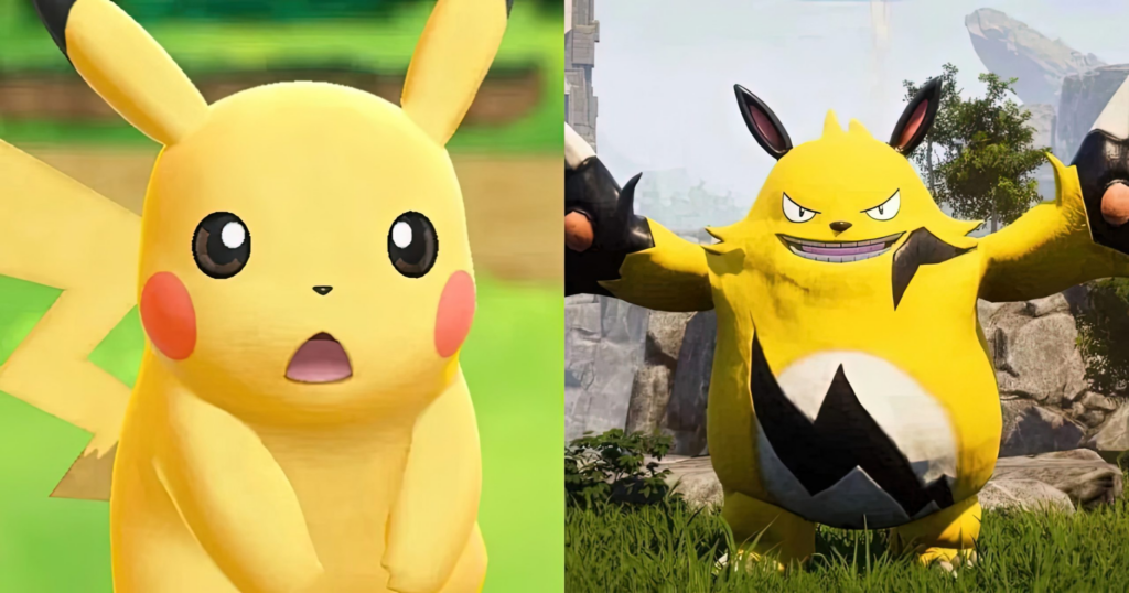 palworld nintendo lawsuit with pokemon and pal
