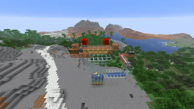 An automatic item elevator using geysers