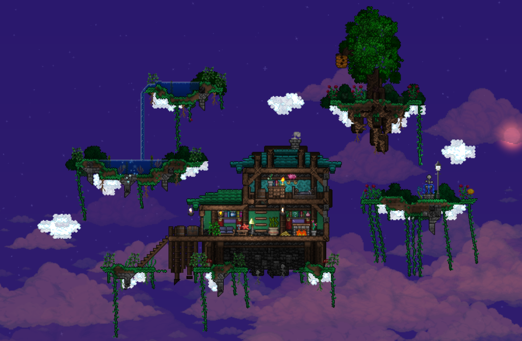 Terraria Sky Base