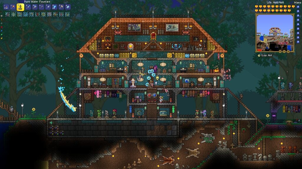 Terraria Magic Storage Base Image