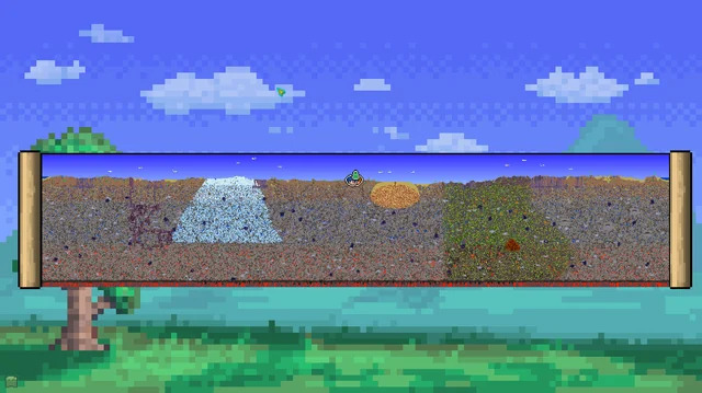 Terraria World Seed Map Generation Scheme