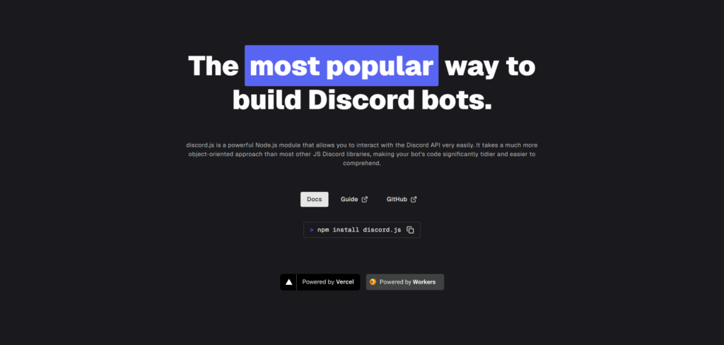 discord js page 