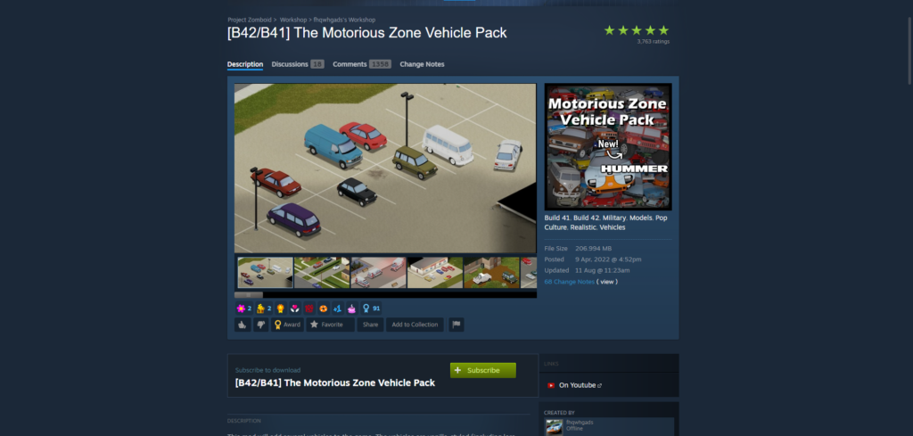 Motorious Zone Vehicle Pack