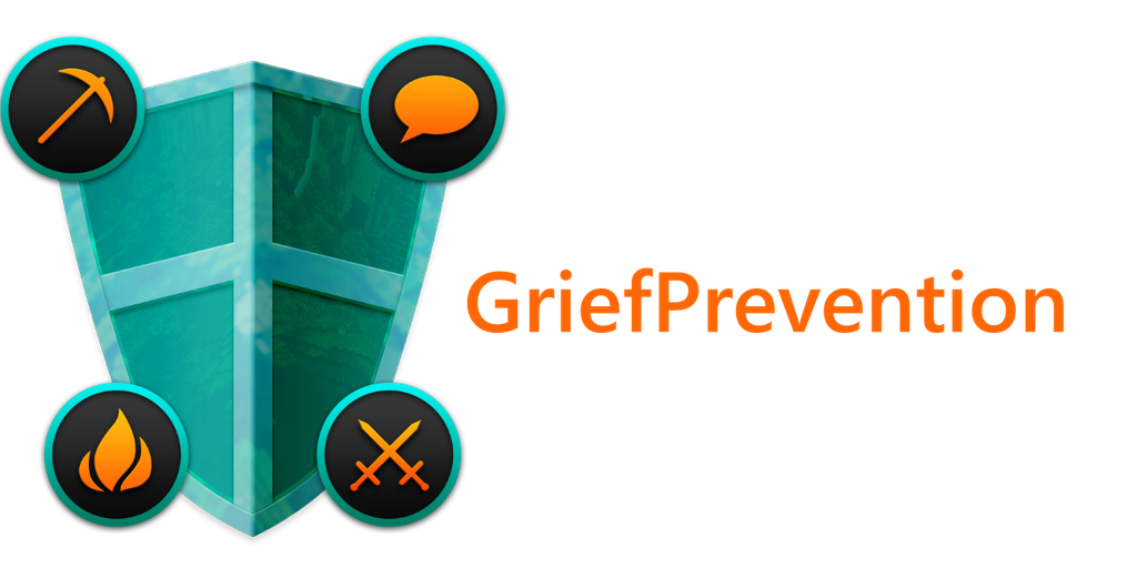 GriefPrevention plugin logo and text