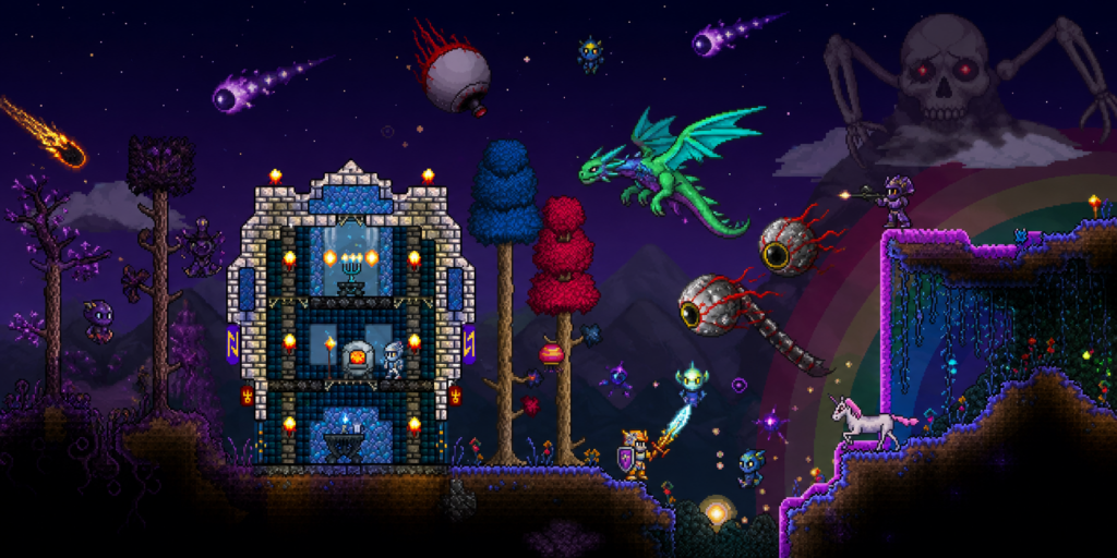 Terraria Hardmode World Universe
