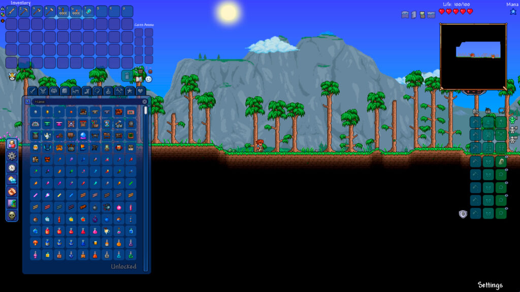 Terraria Journey Mode Inventory Showcase